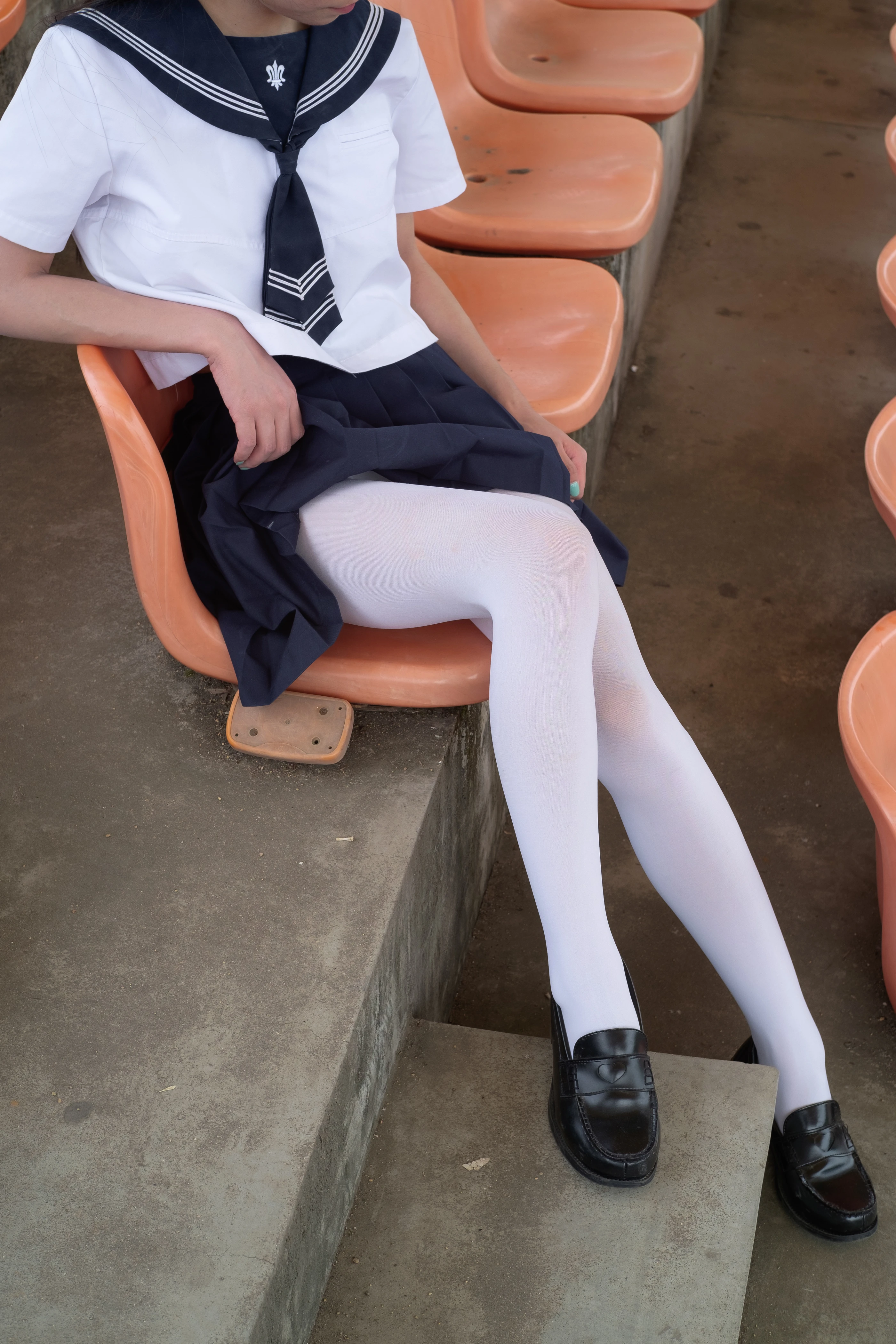 森萝财团 [BETA-004] 高中女生JK白丝外拍 [113P]插图2